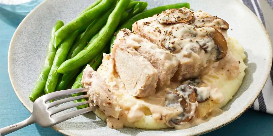 Baked Pork Chops with Creamy Mushroom Soup